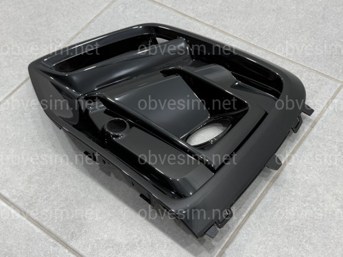 Решетка бампера ЛЕВАЯ S-Line BLACK 80G807679Q Y9B для AUDI Q5 2020-2024