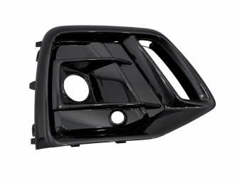 Решетка бампера ПРАВАЯ S-Line BLACK 80G807680Q Y9B для AUDI Q5 2020-2024