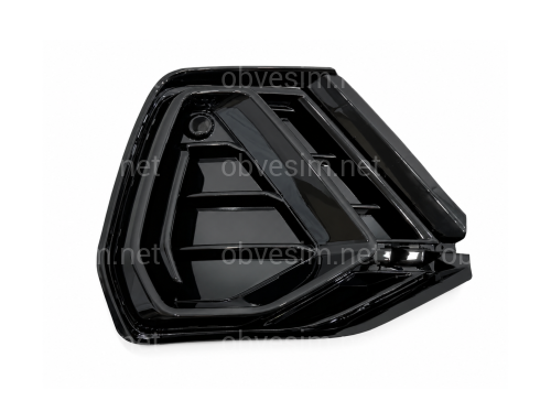Решетка бампера S-Line BLACK ПРАВАЯ 83G807682A T94 для Audi Q3 2019-
