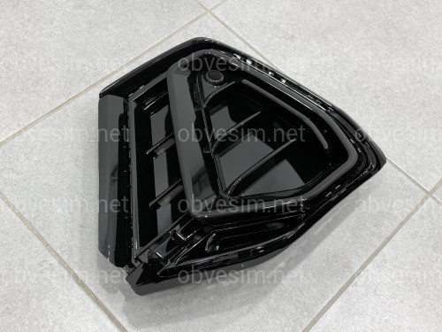 Решетка бампера S-Line BLACK ЛЕВАЯ 83G807681A T94 для Audi Q3 2019-