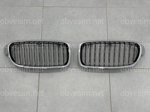 Решетки радиатора 51137255411 / 51137255412 для BMW 3 series F30 F31