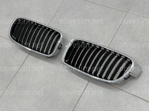 Решетки радиатора 51137255411 / 51137255412 для BMW 3 series F30 F31