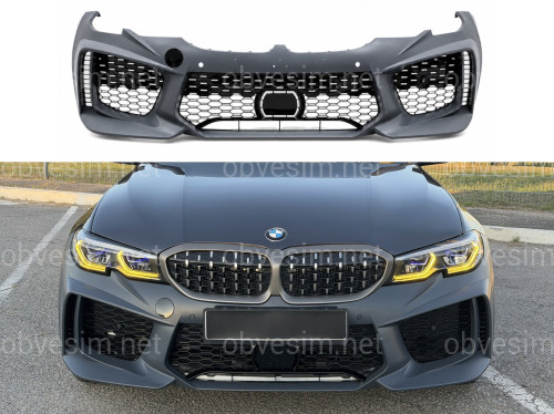 Бампер в стиле М8 для BMW 3 series G20 G21 2018-2022