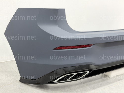 Задний бампер R LINE Volkswagen Golf 8 2021-