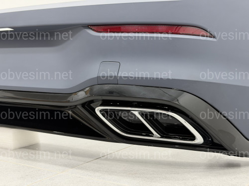 Задний бампер R LINE Volkswagen Golf 8 2021-