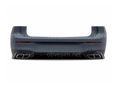 Задний бампер R LINE Volkswagen Golf 8 2021-