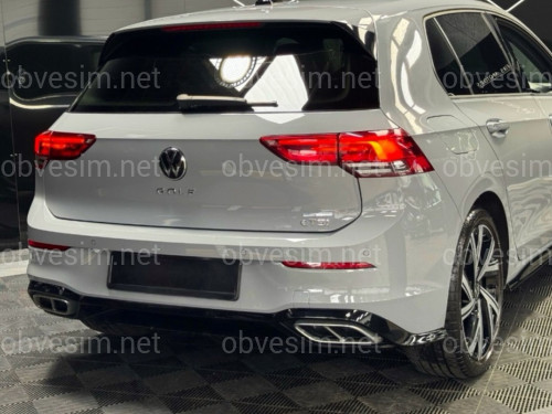 Задний бампер R LINE Volkswagen Golf 8 2021-