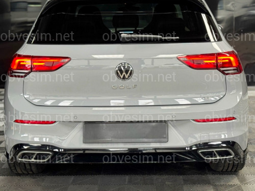 Задний бампер R LINE Volkswagen Golf 8 2021-