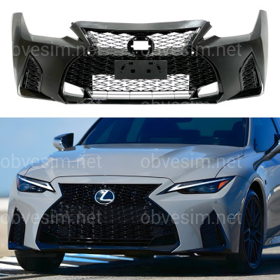 Бампер передний в сборе F-Sport Lexus IS 2021+