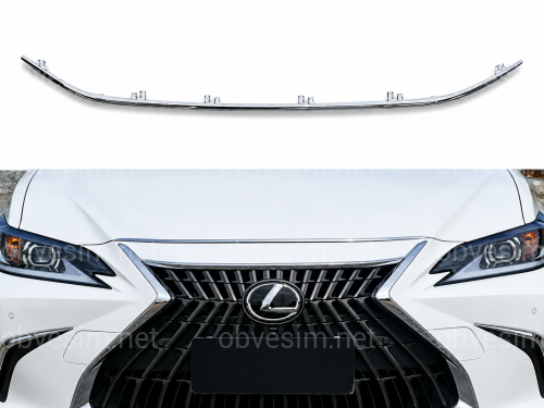 Хром молдинг решетки верхний 5312133140 Lexus ES 2018-2025