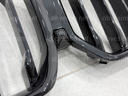 Решетка радиатора ноздри M-Performance для BMW X6 G06 2019- черный глянец