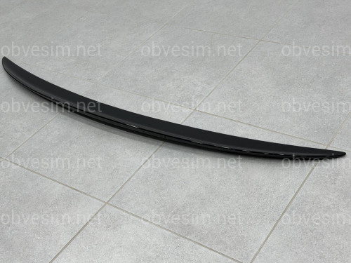 Спойлер лип багажника для BMW 7 series G11 G12 2015-2022 ABS пластик, черный глянец