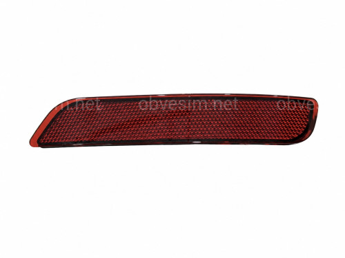 Правый катафот заднего бампера 63147847592 BMW X5 F15 М ПАКЕТ 2013-2018