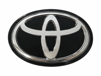 Эмблема TOYOTA под стеклом чорная 5314142020