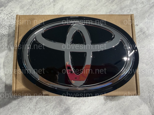 Эмблема TOYOTA под ДИСТРОНИК под стеклом чорная 5314142020