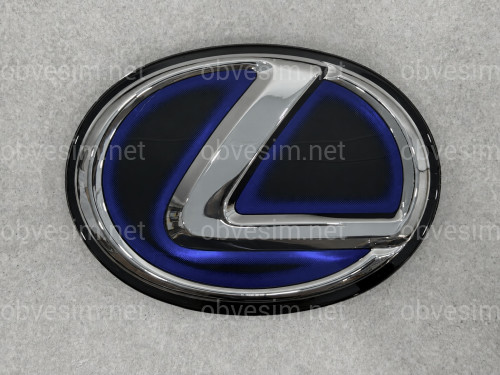 Эмблема LEXUS под ДИСТРОНИК под стеклом синяя 90975A2021