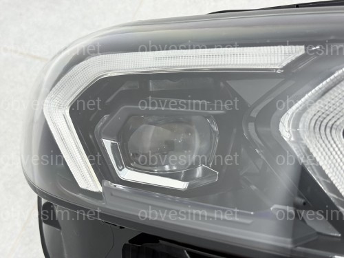 Фары LCI 2022+ рестайлинг Shadow Line для BMW G20 / G21 2019-2022 2шт. с заменой бампера на 22+