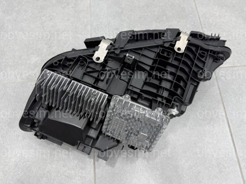 Фары LCI 2022+ рестайлинг Shadow Line для BMW G20 / G21 2019-2022 2шт. с заменой бампера на 22+