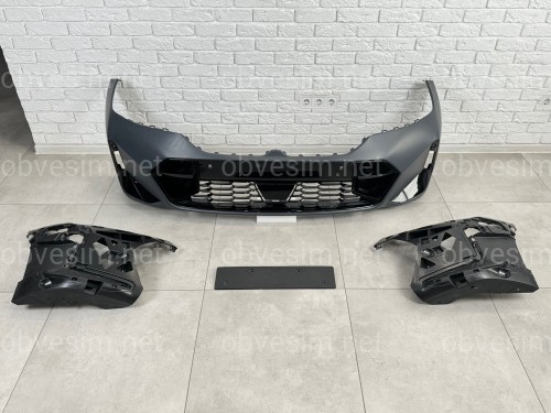 Комплект обвеса M paket LCI BMW 3 series G20 2023+ (передний / задний бампер, пороги, насадки на труби, жалюзи, ноздри)
