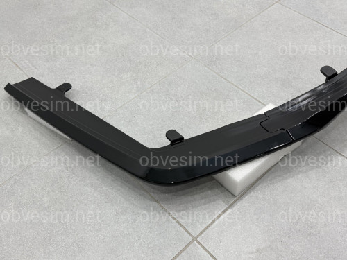 Обвес юбка заднего бампера M-Performance для BMW 7 series G11 G12 2019-2022 ABS пластик, черный глянец