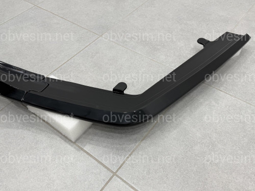 Обвес юбка заднего бампера M-Performance для BMW 7 series G11 G12 2019-2022 ABS пластик, черный глянец