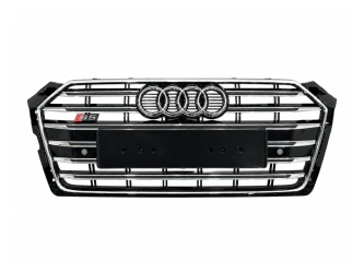 Решетка радиатора S5 CHROME для Audi A5 2016-2020