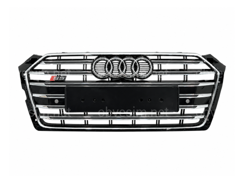 Решетка радиатора S5 CHROME для Audi A5 2016-2020