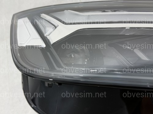 Фары LED рестайлинг 2021+ для AUDI Q5 2017-2020 2шт. комплектные с блоками