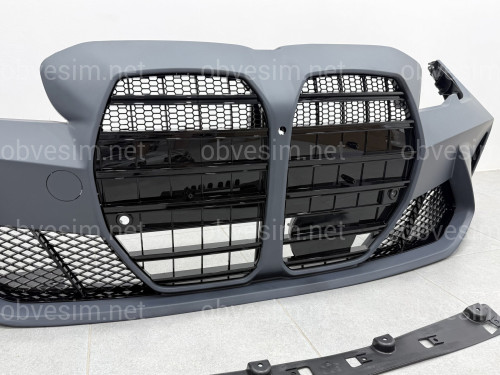 Бампер передний в стиле M3 G80 для BMW G20 G21 2018-2022