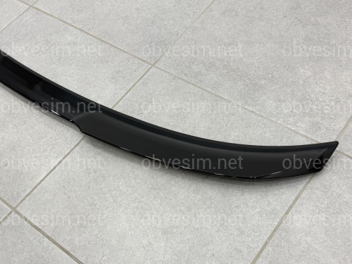 Спойлер лип M-Performance для BMW 4 series G26 2020- ABS пластик, черный глянец