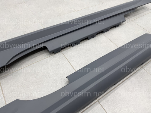 Пороги M Paket для BMW 4 series G22 G23 2020-