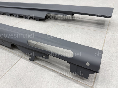Пороги M Paket для BMW 4 series G22 G23 2020-