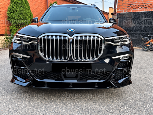 Комплект обвеса Paradigma BMW X7 G07 2019-2022, черный глянец