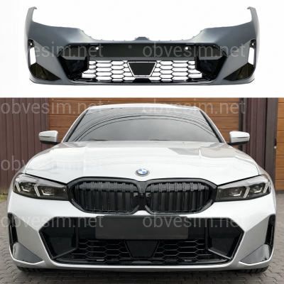 Передний бампер в сборе M paket BMW 3 series G20 G21 2023+