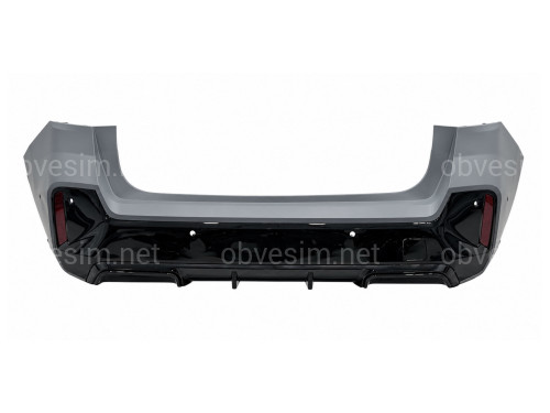 Задний бампер M paket BMW X1 U11 U12 2022-