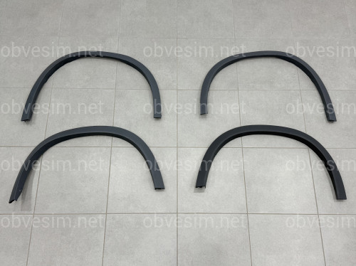 Расширители накладки арок M Paket BMW X1 U11 U12 2023- 4шт.