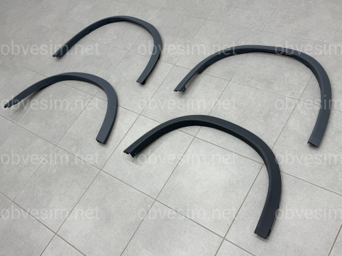 Расширители накладки арок M Paket BMW X1 U11 U12 2023- 4шт.
