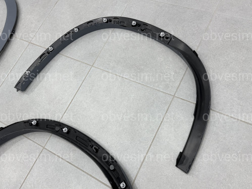 Расширители накладки арок M Paket BMW X1 U11 U12 2023- 4шт.