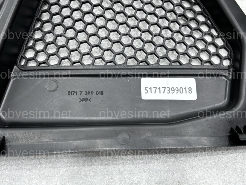 Накладка жабо правая 51717399018 для BMW X3 G01 2018-2024