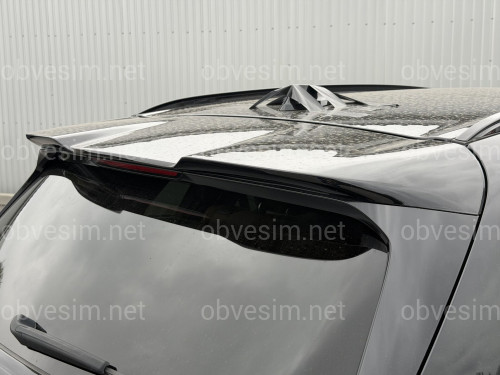 Спойлер на крышку багажника Х5M F95 стиль BMW X5 G05 2019- черный глянец