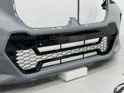 Передний бампер M paket BMW X1 U11 U12 2022-