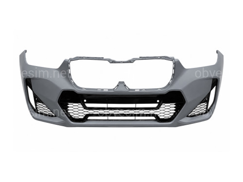 Передний бампер M paket BMW X1 U11 U12 2022-