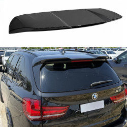 Спойлер козырек на крышку багажника BMW X5 F15 2013-2018, цвет черный глянец
