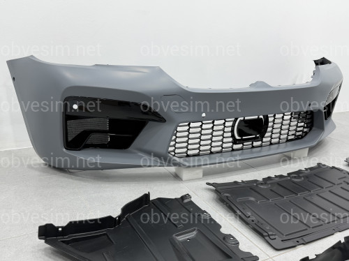 Комплект обвеса стиль M5 F90 LCI для BMW 5 series G30 2020-2023 (передний / задний бампер, пороги)