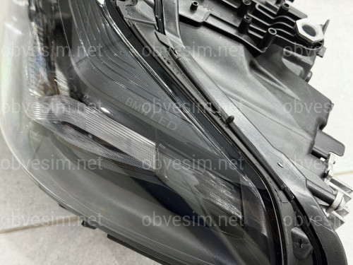 Комплект обвеса рестайлинг в стиле M5 LCI 2020+ для BMW 5 series G30 2016-2020 с фарами Shadow Line