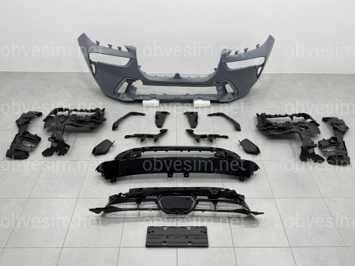 Передний бампер в сборе M paket для BMW X7 G07 LCI 2023-