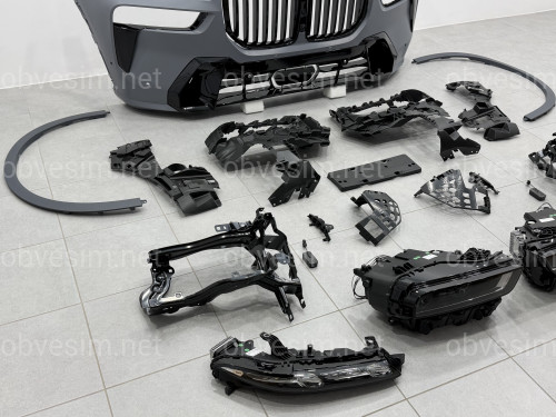 Рестайлинг комплект обвеса M ПАКЕТ BMW X7 G07 2023+ для 2019-2022