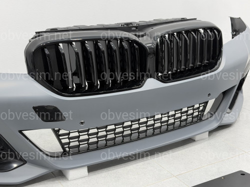 Комплект рестайлинга передней части M paket LCI 2020+ для BMW 5 series G30 G31 2016-2020 с фарами BMW Laser
