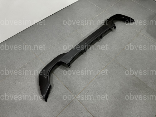 Диффузор заднего бампера M-paket 51128075714 для BMW G20 2018-2021