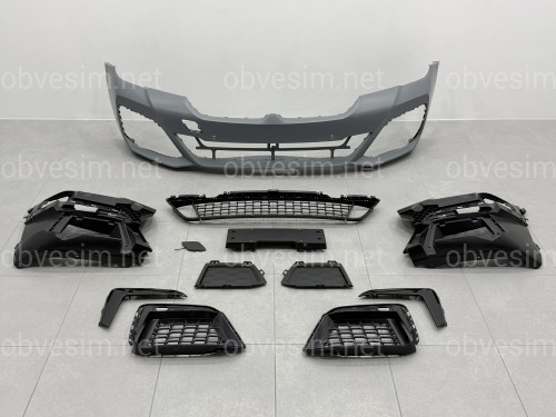 Передний бампер M Paket BMW 5 Series G30 G31 LCI 2020-2023